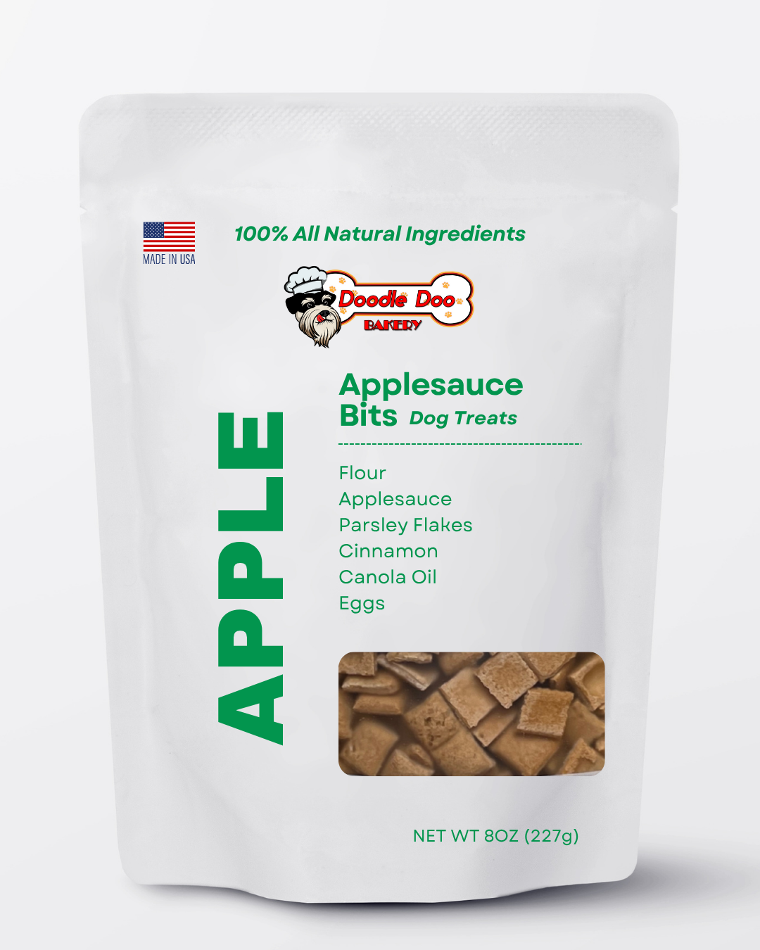Homemade Dog Treats Apple Bits Dog Biscuits 12 lb