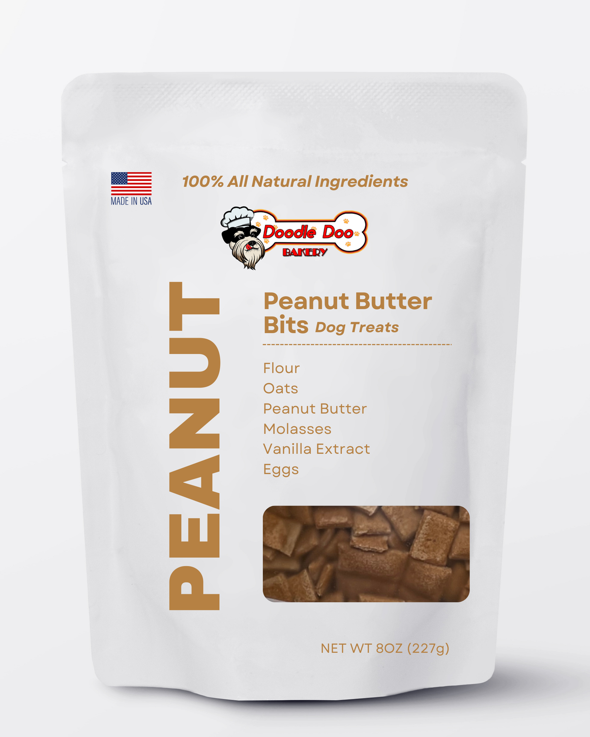 Homemade Dog Treats Peanut Butter Bits Dog Biscuits 12lb