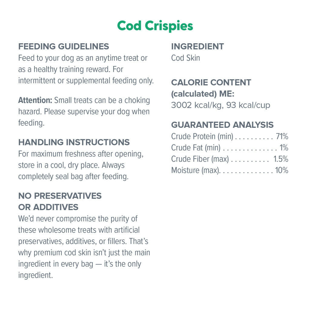 Dr Marty Cod Crispies Cod Skin Treats – photo 4 of 6