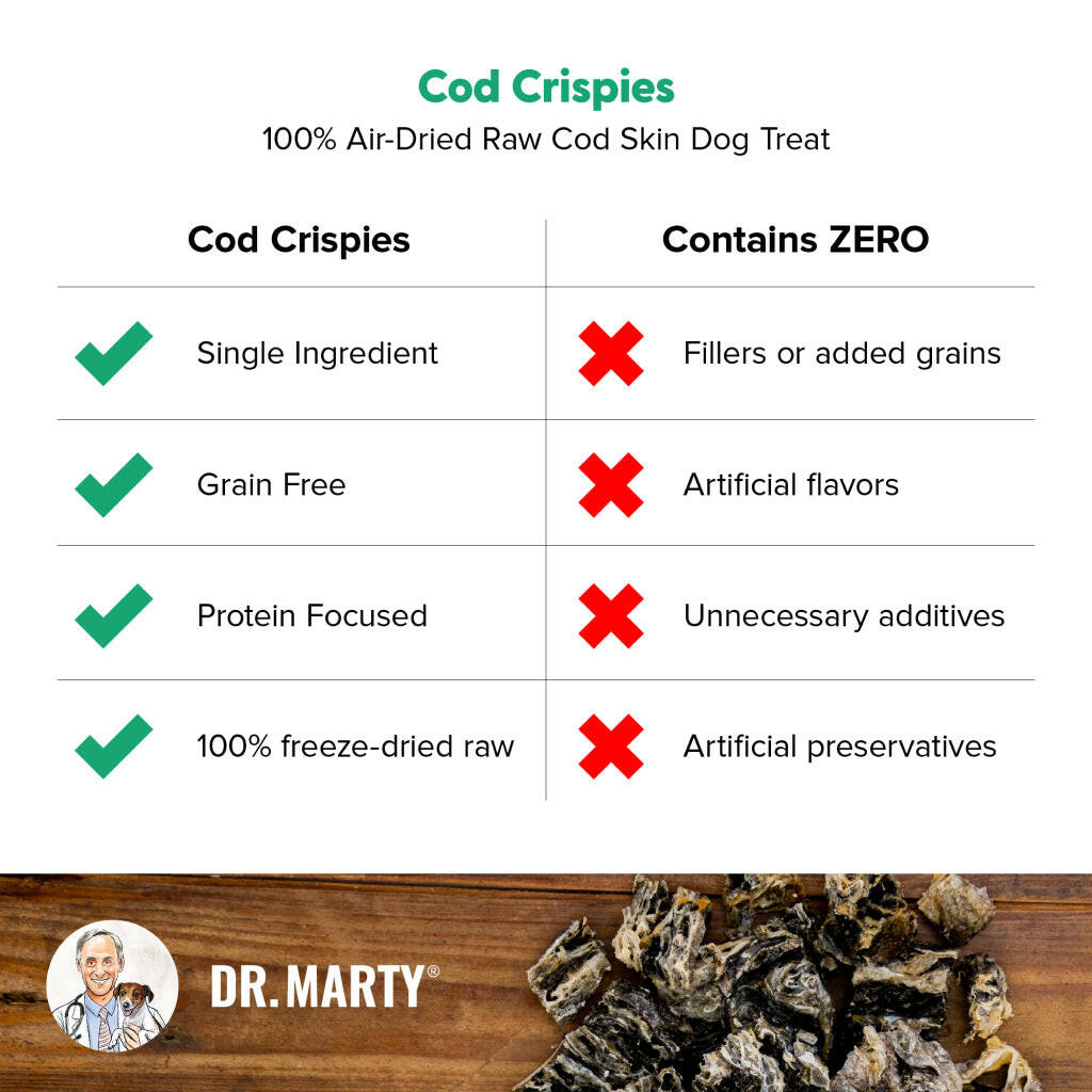 Dr Marty Cod Crispies Cod Skin Treats – photo 3 of 6