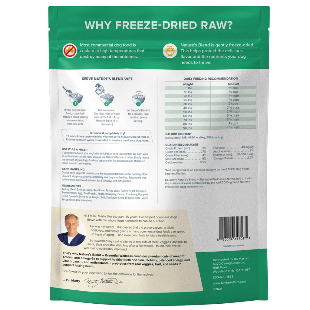 Dr Marty Natures Blend Essential Wellness Freeze Dried – photo 7 of 10
