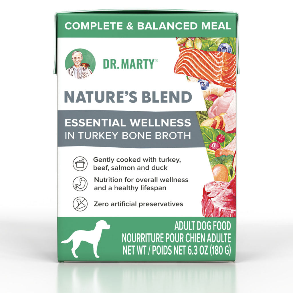 Dr. Marty Nature's Blend Essential Wellness Wet Dog Food Turkey Bone Broth – photo 1 of 7