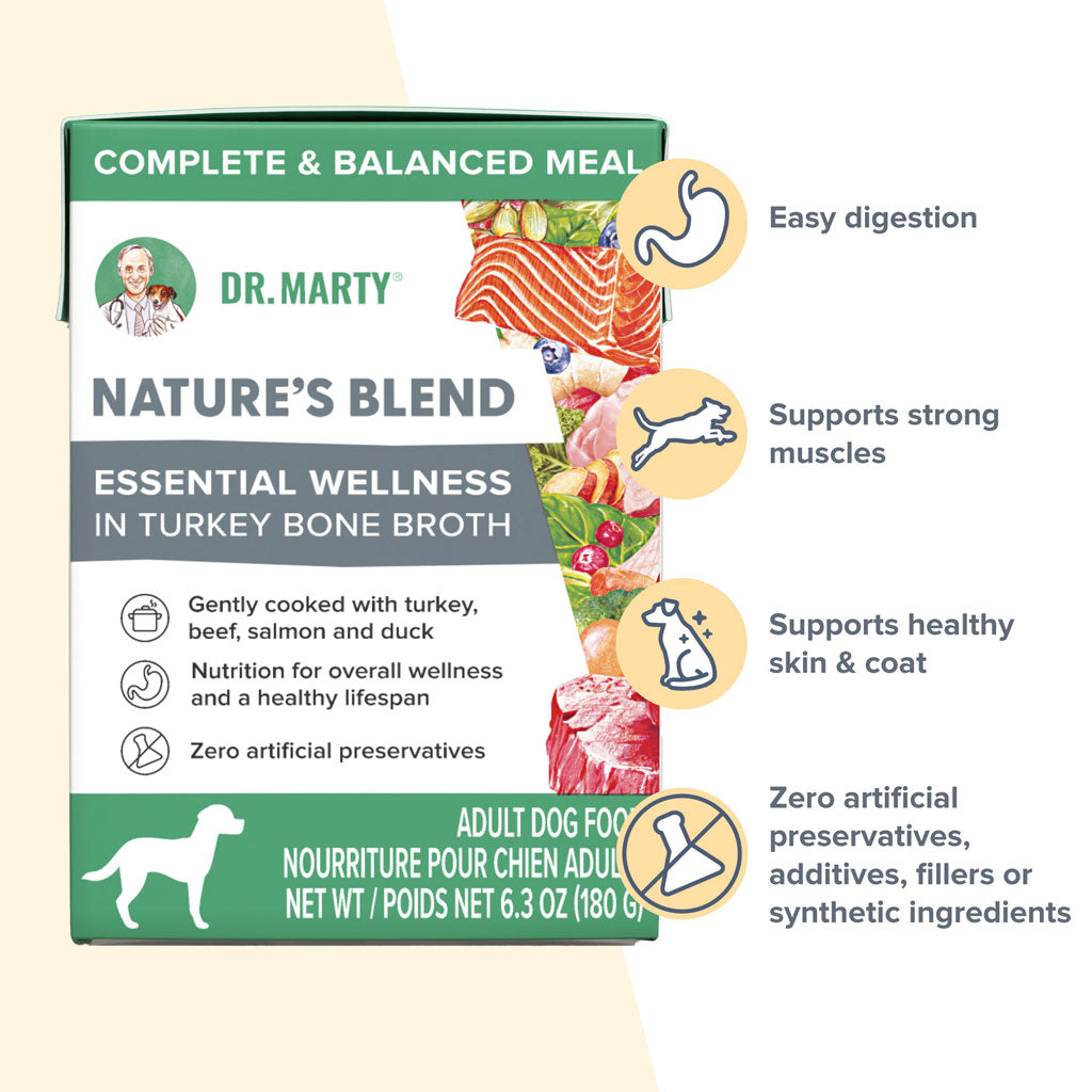 Dr. Marty Nature's Blend Essential Wellness Wet Dog Food Turkey Bone Broth – photo 7 of 7