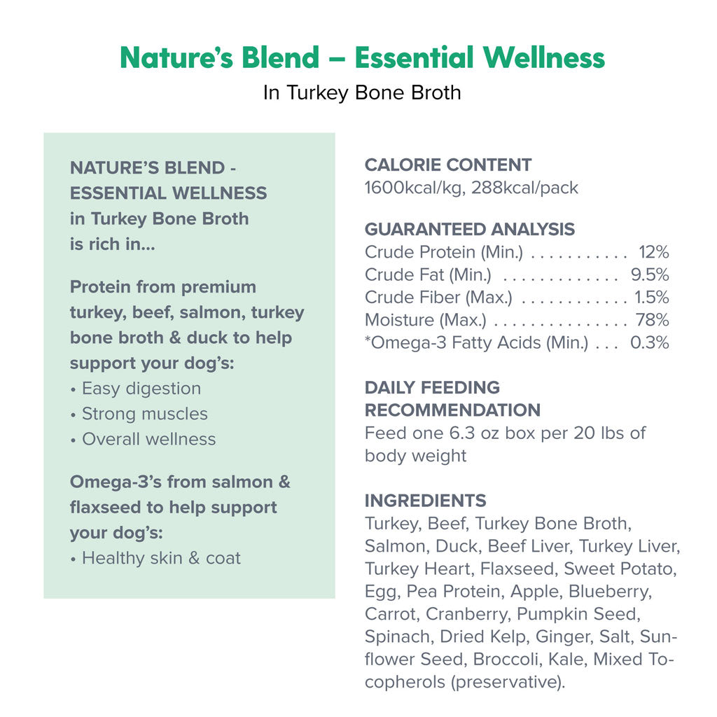 Dr. Marty Nature's Blend Essential Wellness Wet Dog Food Turkey Bone Broth – photo 6 of 7