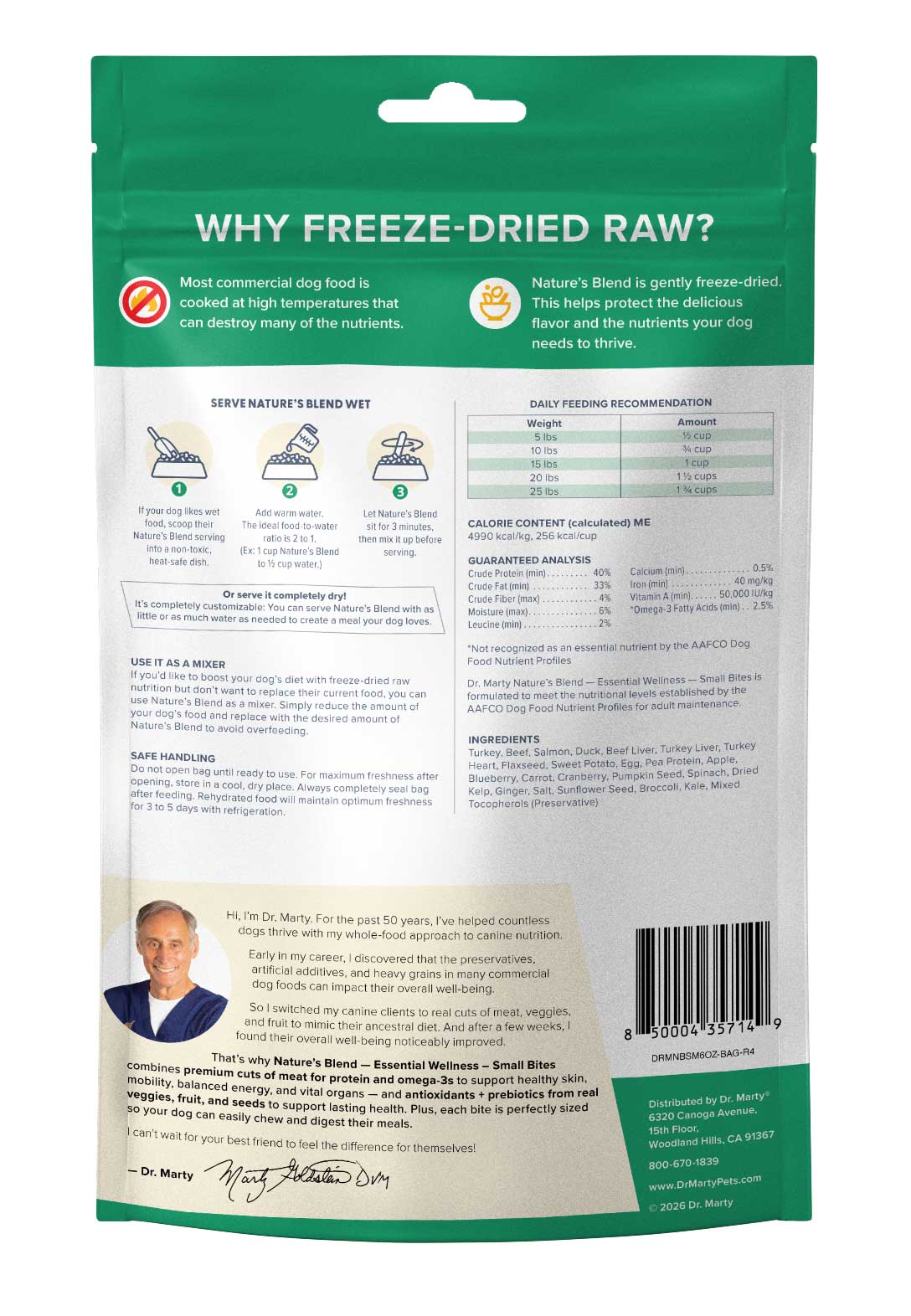 Dr Marty Natures Blend Small Bites Freeze Dried – photo 3 of 17
