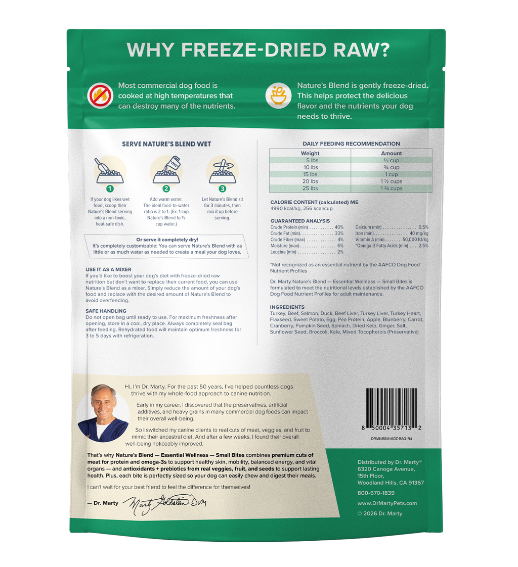 Dr Marty Natures Blend Small Bites Freeze Dried – photo 11 of 17