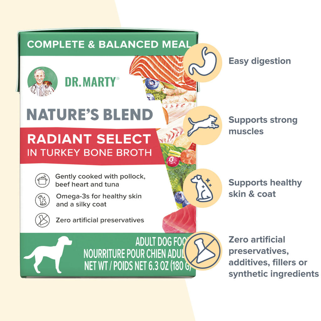 Dr. Marty Nature's Blend Radiant Select Wet Dog Food Turkey Bone Broth – photo 4 of 6