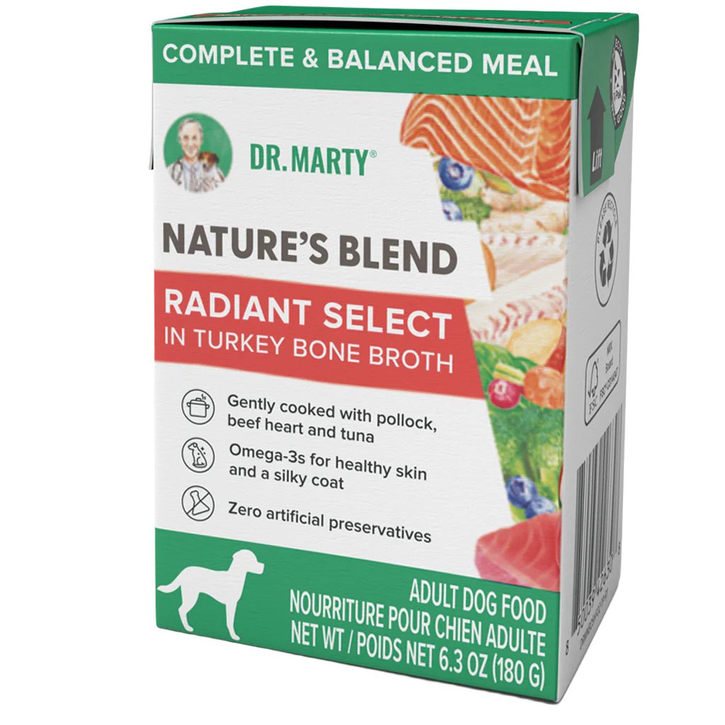 Dr. Marty Nature's Blend Radiant Select Wet Dog Food Turkey Bone Broth – photo 2 of 6