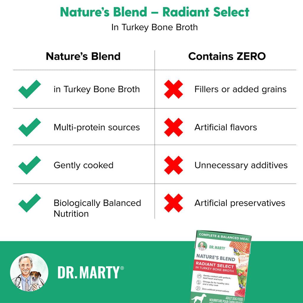 Dr. Marty Nature's Blend Radiant Select Wet Dog Food Turkey Bone Broth – photo 5 of 6