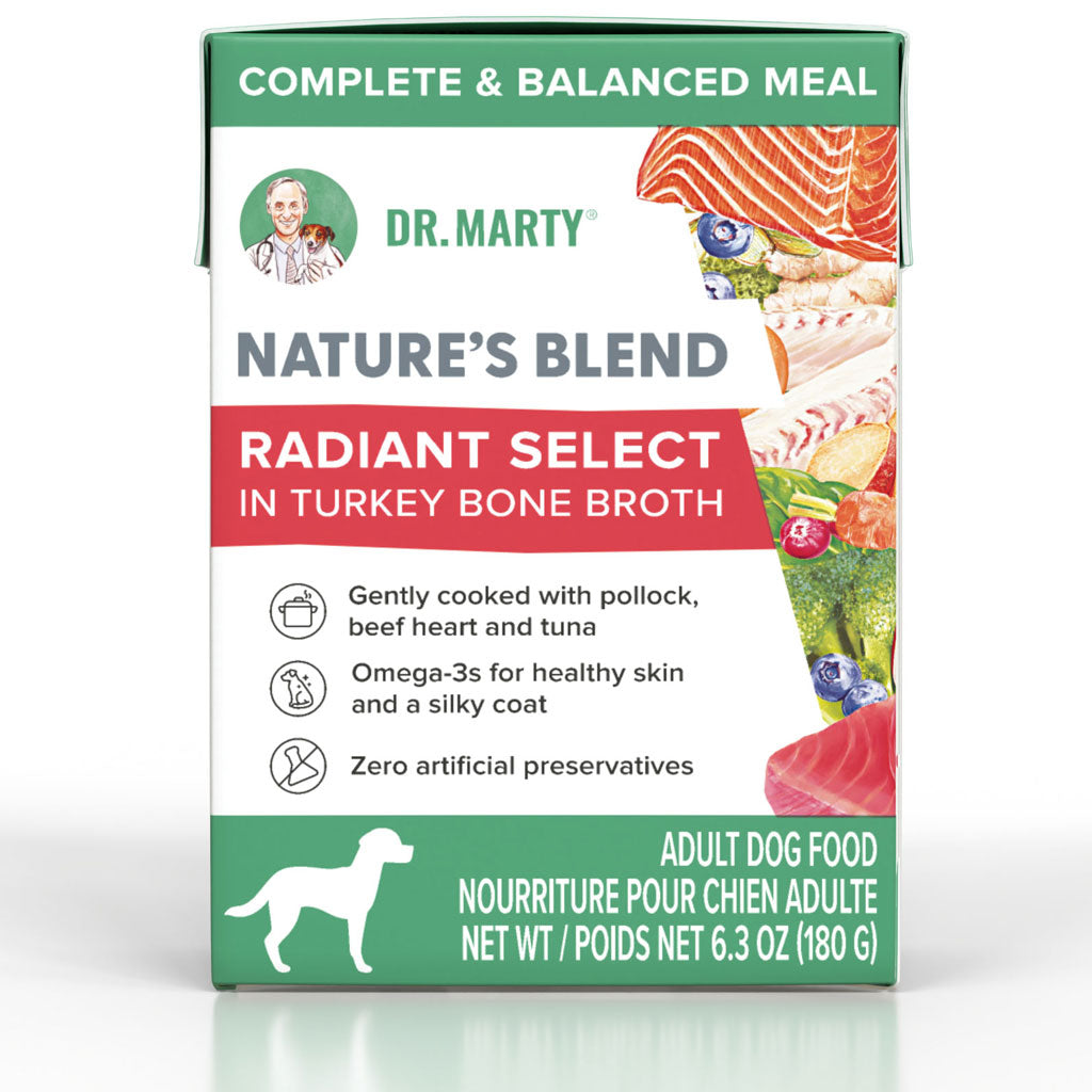 Dr. Marty Nature's Blend Radiant Select Wet Dog Food Turkey Bone Broth – photo 1 of 6