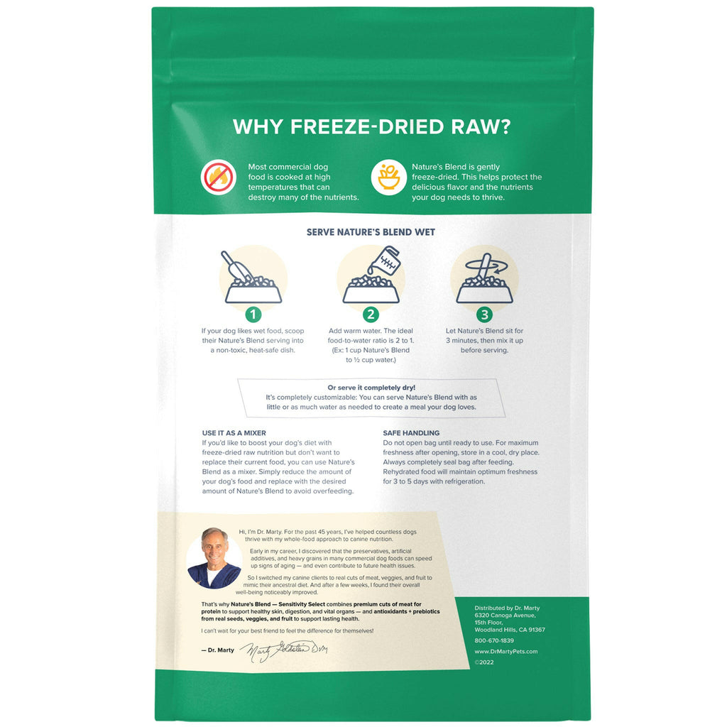Dr Marty Natures Blend Sensitivity Select Freeze Dried – photo 2 of 9