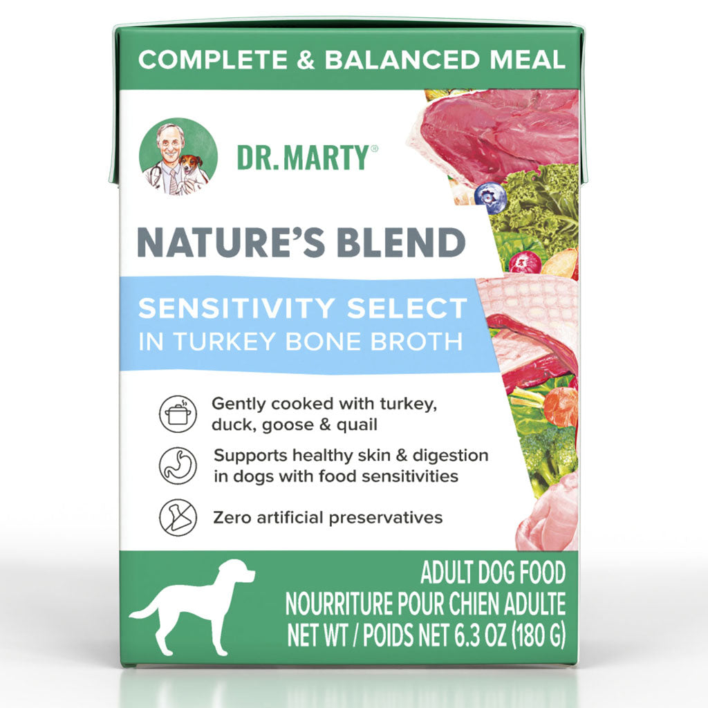 Dr. Marty Nature's Blend Sensitivity Select Wet Dog Food Turkey Bone Broth – photo 1 of 6