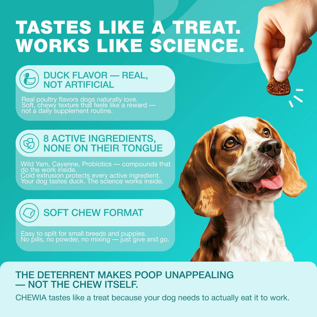 No Poo Chews for Dogs – Coprophagia Deterrent with Probiotics – alternate view 8