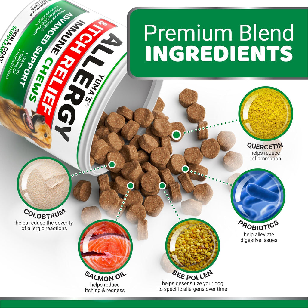 Dog Allergy Relief Chews 170 Count Itchy Skin Relief – photo 3 of 6
