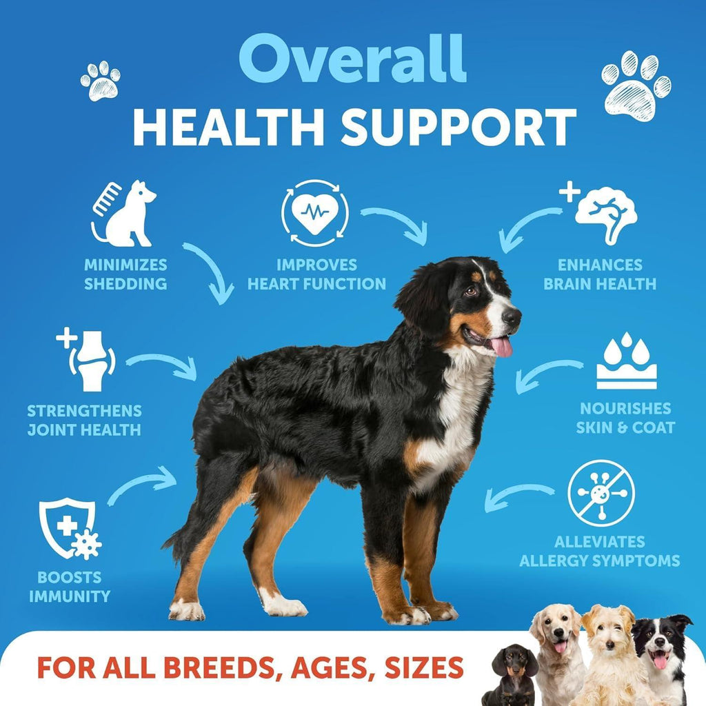 Omega-3 Fish Oil for Dogs 8 fl oz Salmon and Pollock – photo 2 of 7