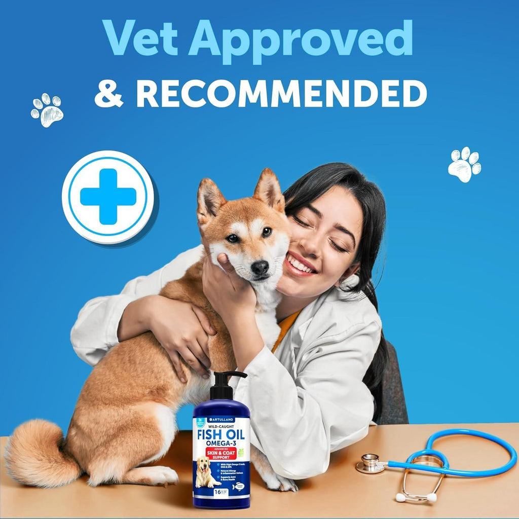Omega-3 Fish Oil for Dogs 16 fl oz Salmon and Pollock – photo 7 of 7