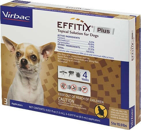 Virbac Effitix Plus Flea Tick Toy Dogs – photo 1 of 2