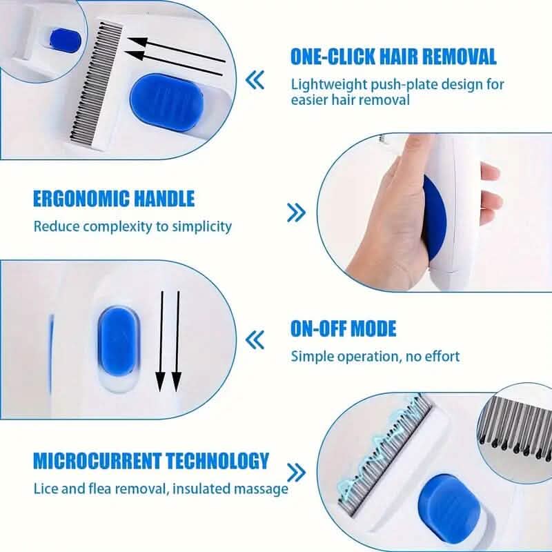 Electric Flea Comb for Dogs and Cats – photo 8 of 10