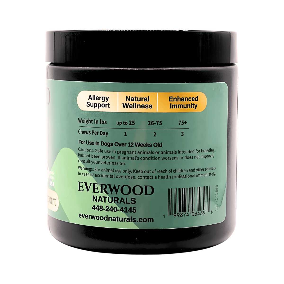 Everwood Naturals allergy and immunity soft chews for dogs – photo 6 of 6
