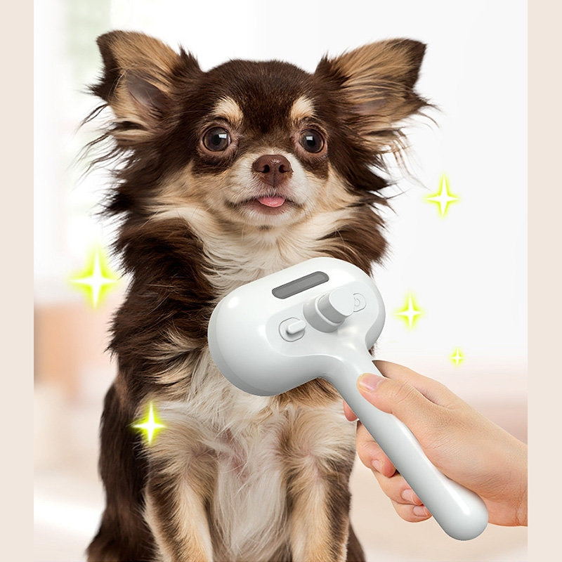 Self-Cleaning Pet Dematting Comb – Hair Remover Brush – alternate view 2