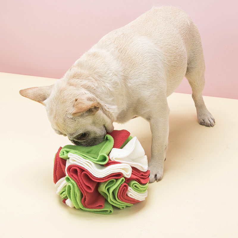 Snuffle Ball Mat – Dog Sniffing Training Blanket with Detachable Pads – alternate view 2