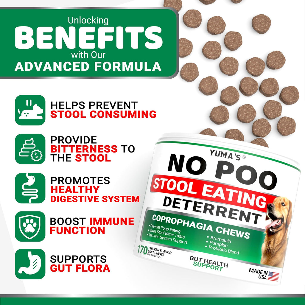 No Poo Chews for Dogs 170 Count Coprophagia Deterrent – photo 2 of 6