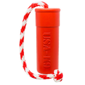 USA-K9 Firecracker red floating rubber training dummy dog toy – photo 1 of 15
