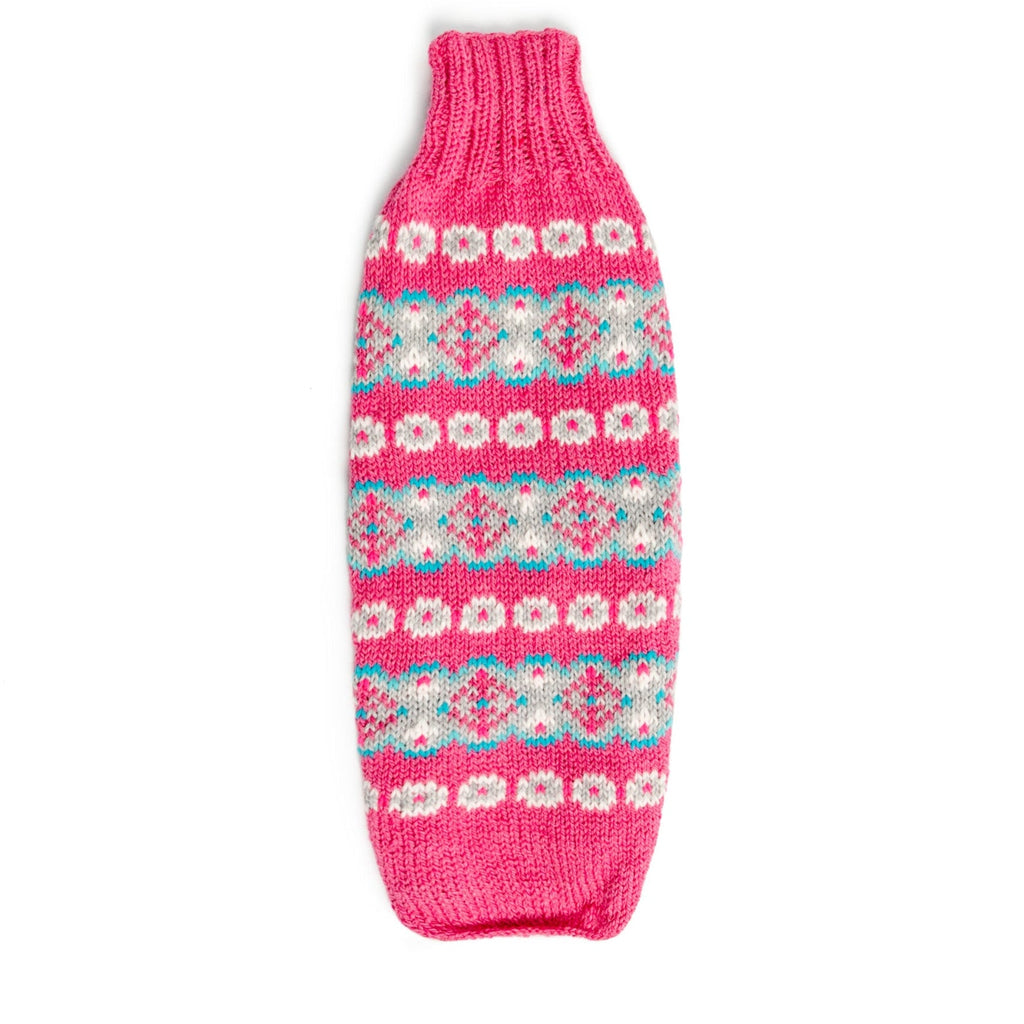 Alpaca Rose Fairisle Dog Sweater Rose Fair Isle in Wool and Alpaca – photo 5 of 6