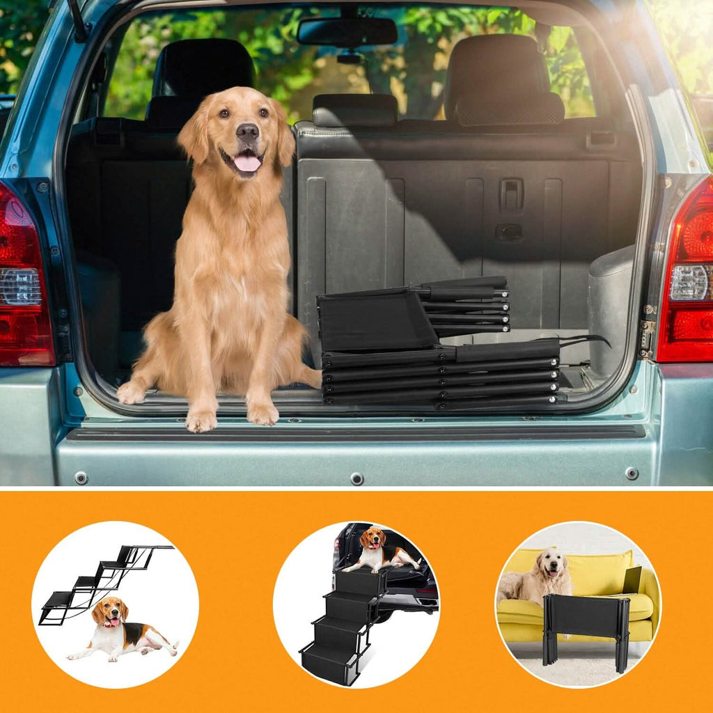 Foldable Dog Ramp 4-Step Collapsible Non-Slip Stairs – photo 11 of 14