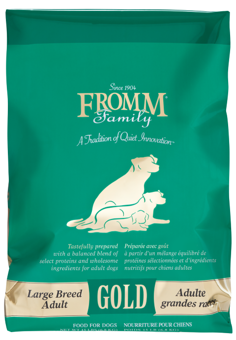 Fromm Gold Adult Large Breed Chicken Dry Dog Food – front view