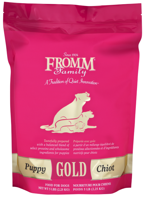 Fromm Gold Puppy Chicken Dry Dog Food – front view