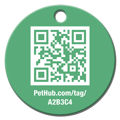 PetHub QR Pet ID Tag – Classic Aluminum – alternate view 9