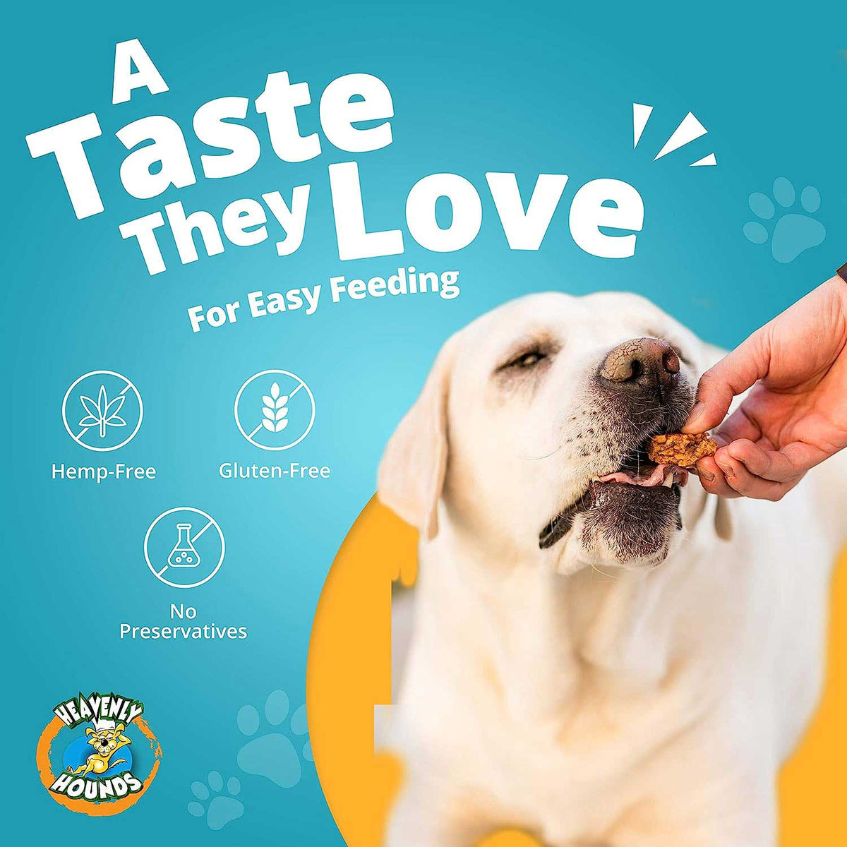 Heavenly Hounds Relaxation Squares Calming Treats – alternate view 3