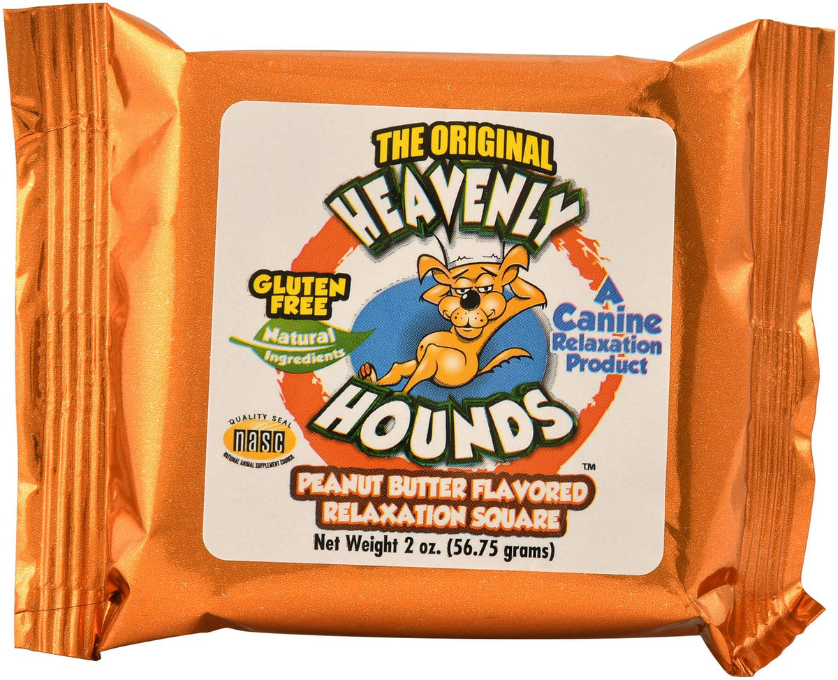 Heavenly Hounds Relaxation Squares Calming Treats – front view