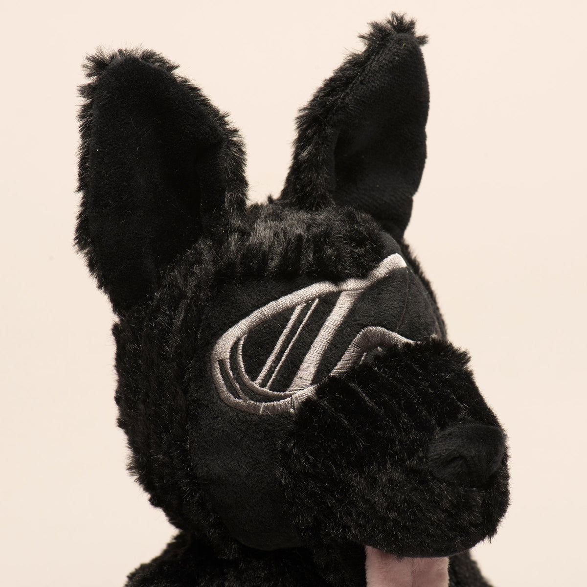 HuggleCause Project K-9 Hero K-9 Mattis Knottie Plush Dog Toy Large, detail view