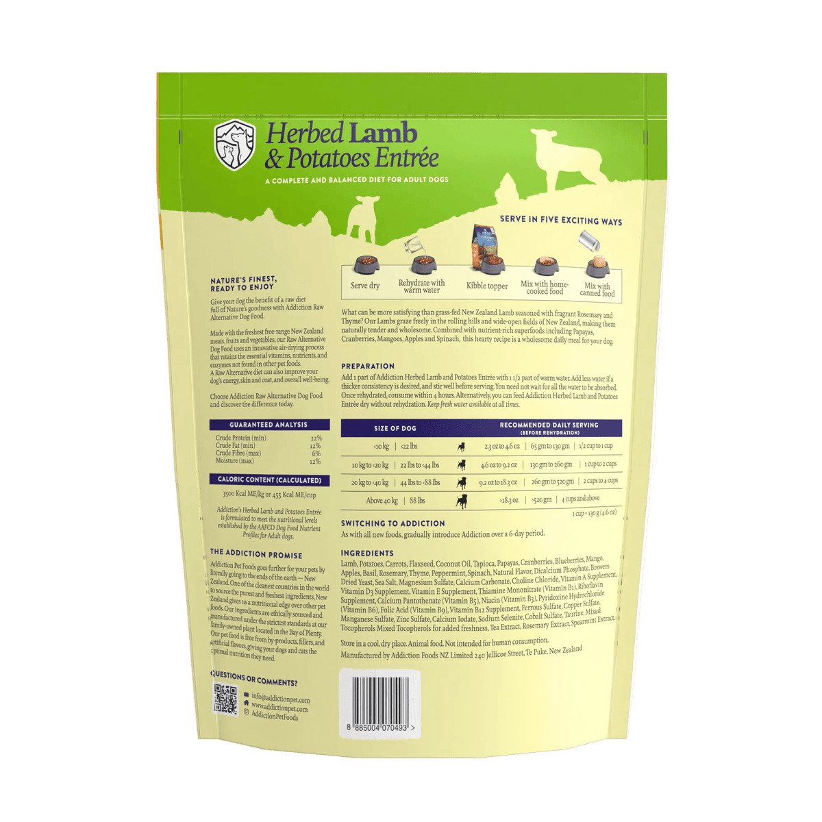 Herbed Lamb & Potatoes Air-Dried Dog Food – alternate view 13