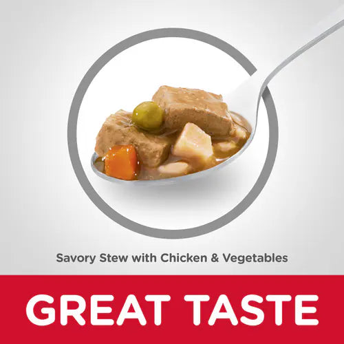 Hills Science Diet Adult Savory Stew Chicken Vegetables – photo 3 of 6