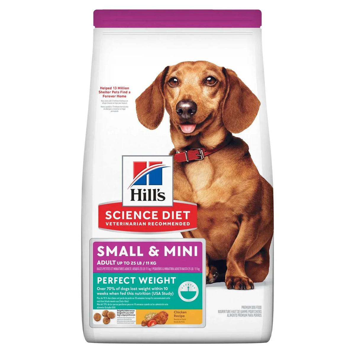 Hills Science Diet Perfect Weight Small Mini Chicken 4 lb – photo 1 of 7