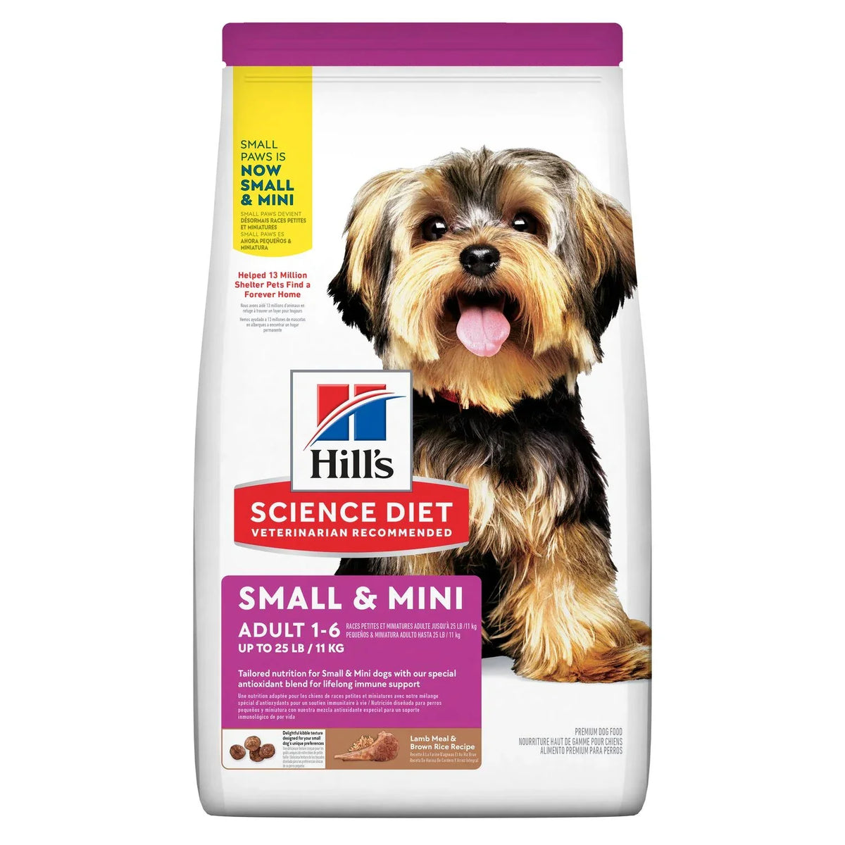 Hills Science Diet Small Mini Lamb Brown Rice Dry 15 lb – photo 1 of 7