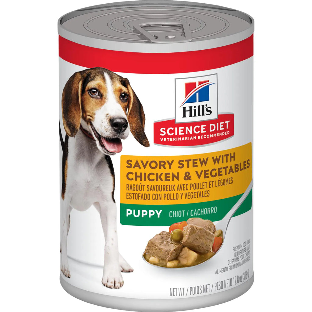 Hills Science Diet Puppy Savory Stew Chicken Vegetables – photo 1 of 4