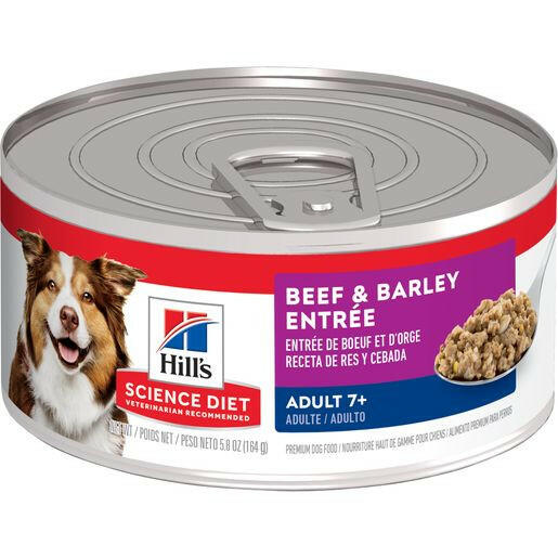 Hills Science Diet Senior Beef Barley Entree Cans – photo 1 of 3