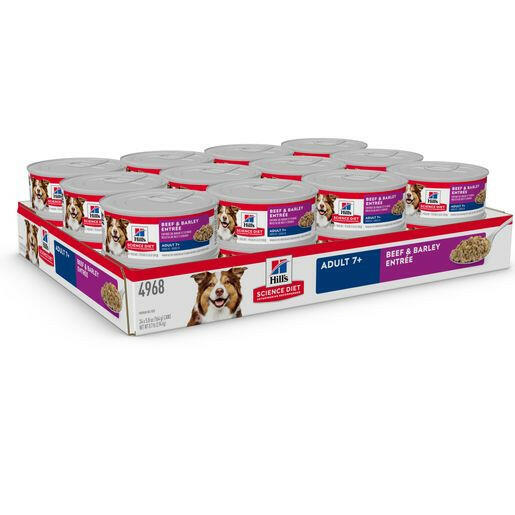 Hills Science Diet Senior Beef Barley Entree Cans – photo 3 of 3