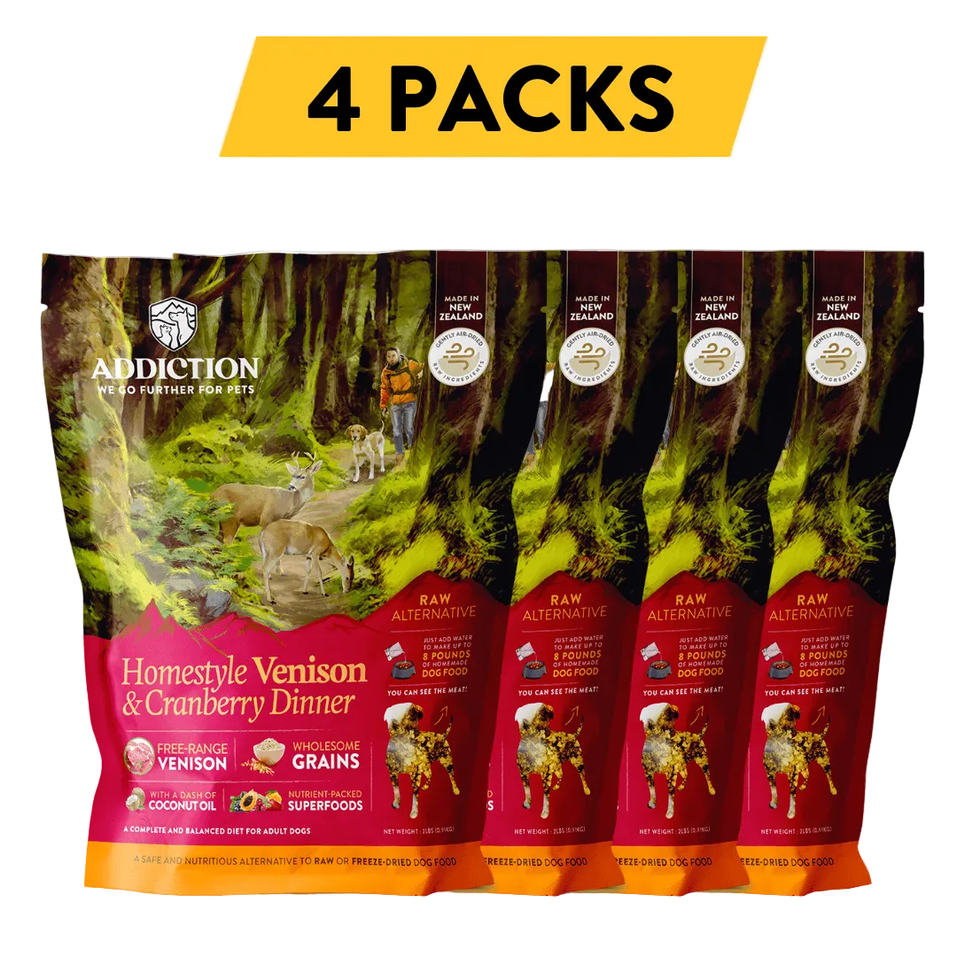 Homestyle Venison & Cranberry Dinner Air-Dried Dog Food – alternate view 13