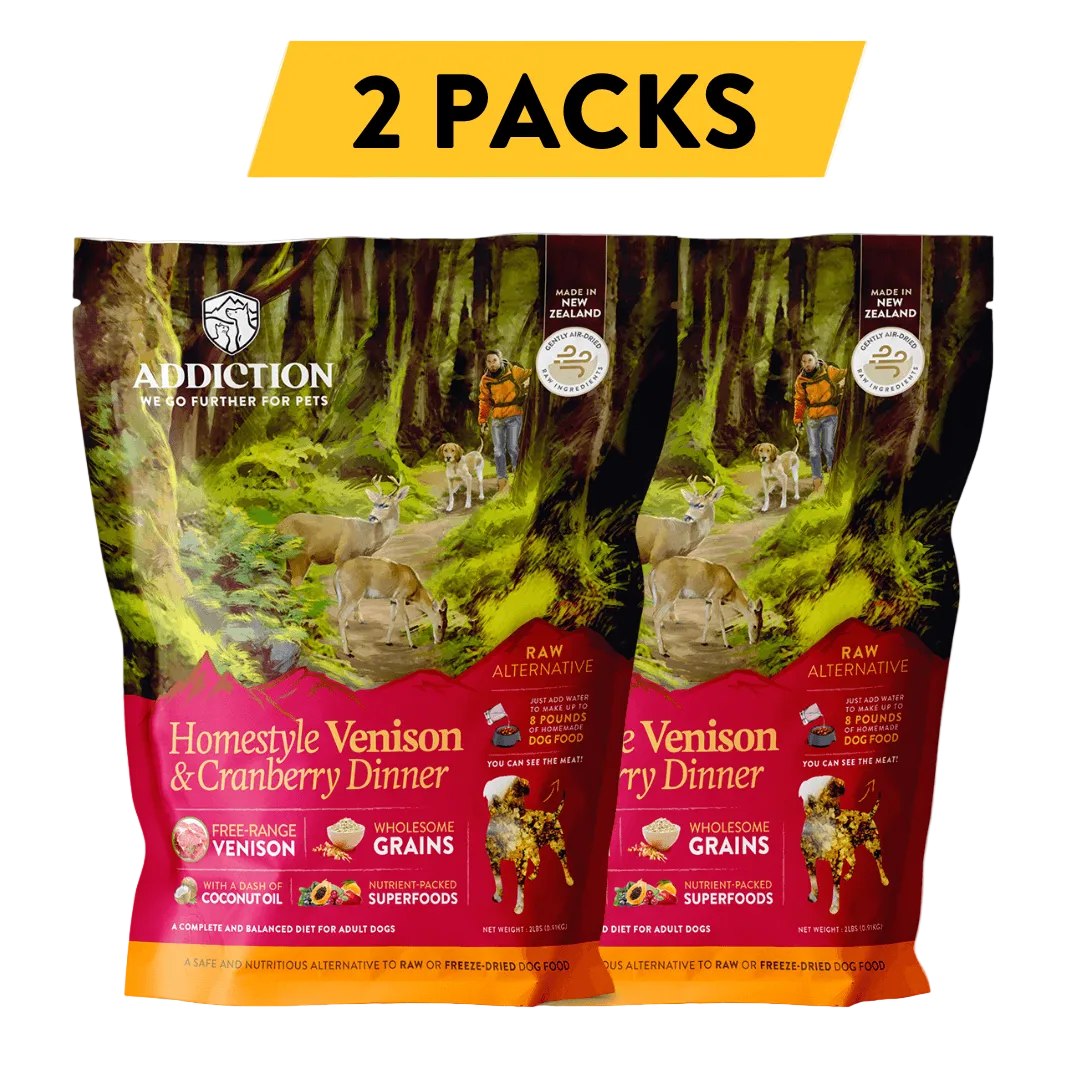Homestyle Venison & Cranberry Dinner Air-Dried Dog Food – alternate view 12