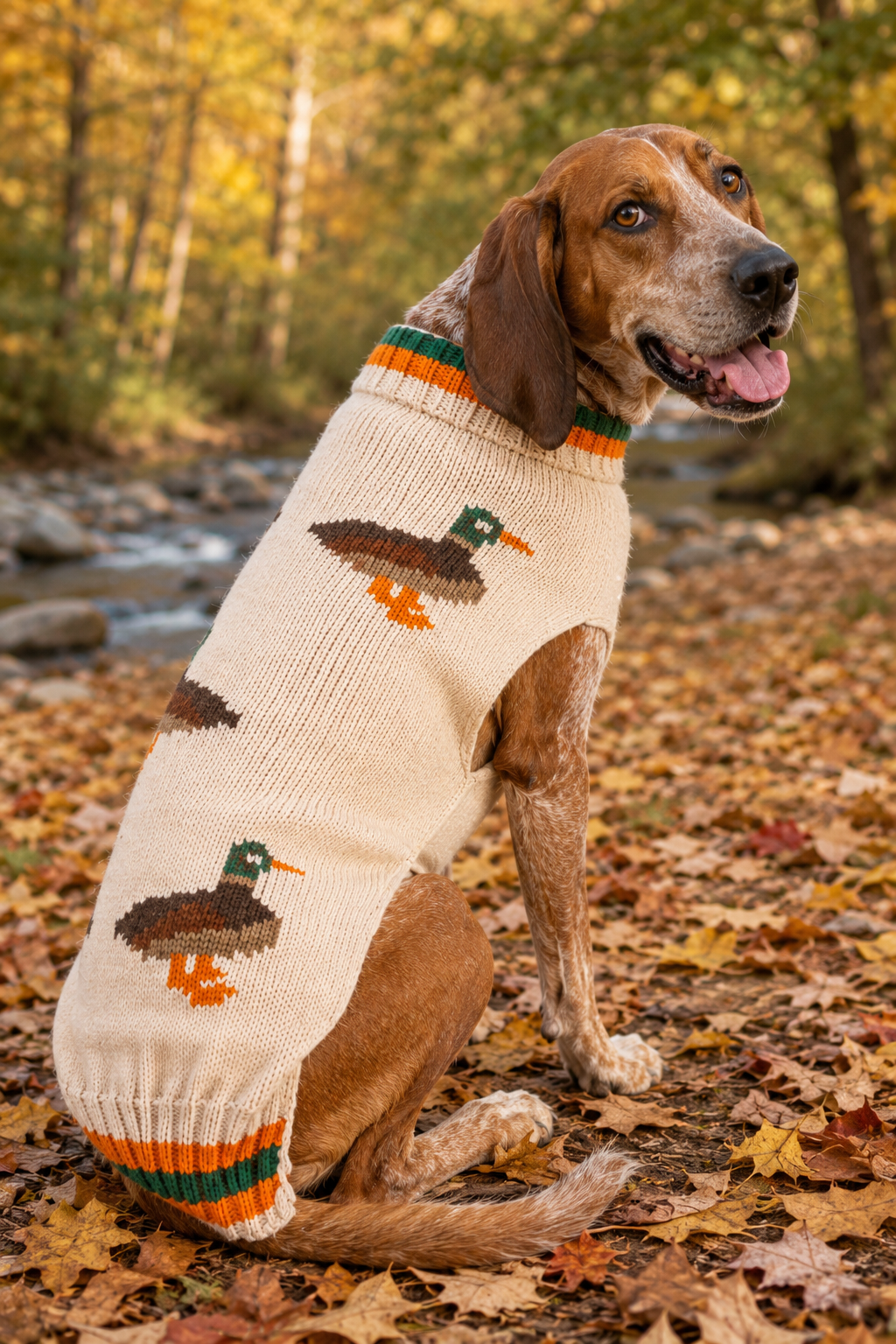 Lucky Duck Dog Sweater Wool and Alpaca – photo 5 of 5