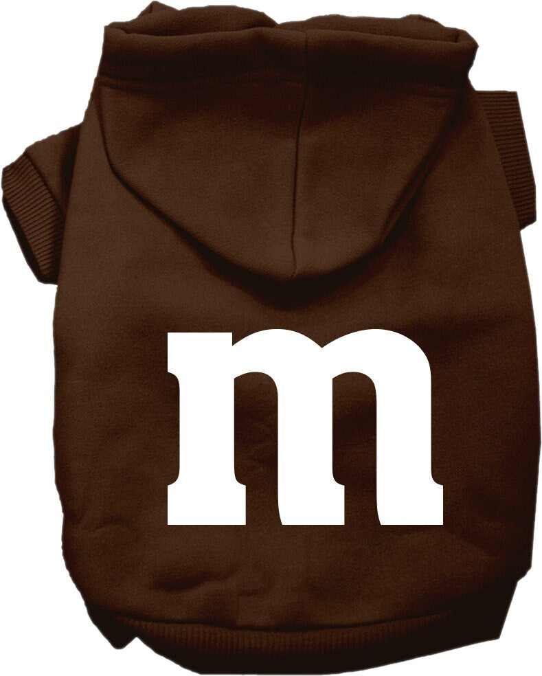 "The M" Halloween Dog Hoodie – Costume Sweatshirt – alternate view 4