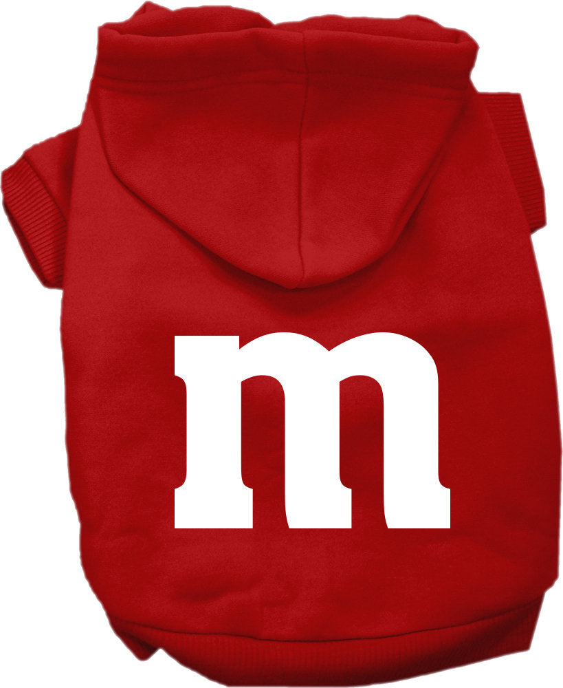 "The M" Halloween Dog Hoodie – Costume Sweatshirt – alternate view 6
