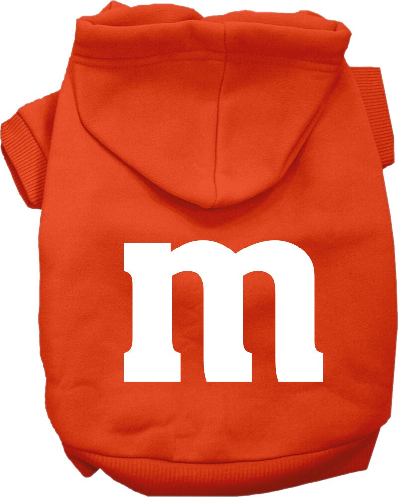 "The M" Halloween Dog Hoodie – Costume Sweatshirt – alternate view 5