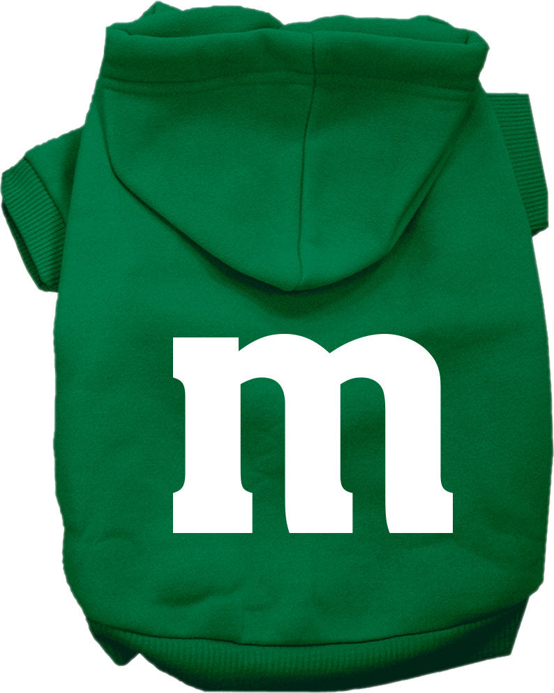 "The M" Halloween Dog Hoodie – Costume Sweatshirt – alternate view 2