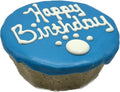 Preppy Puppy Happy Birthday Cake (4") – front view